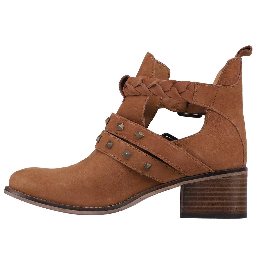 Diba True West Valley Studded Braided Cowboy Booties 3