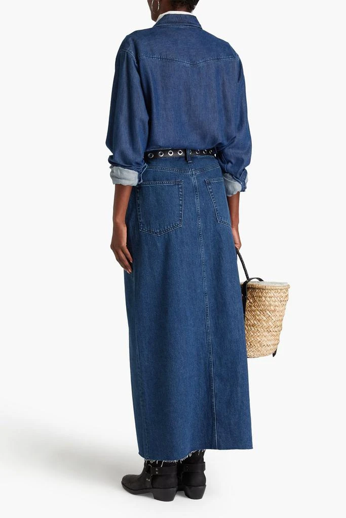 Rag & Bone Avery denim maxi skirt 3