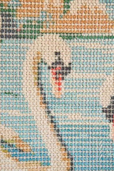 Urban Outfitters Swans Woven Wall Hanging 3