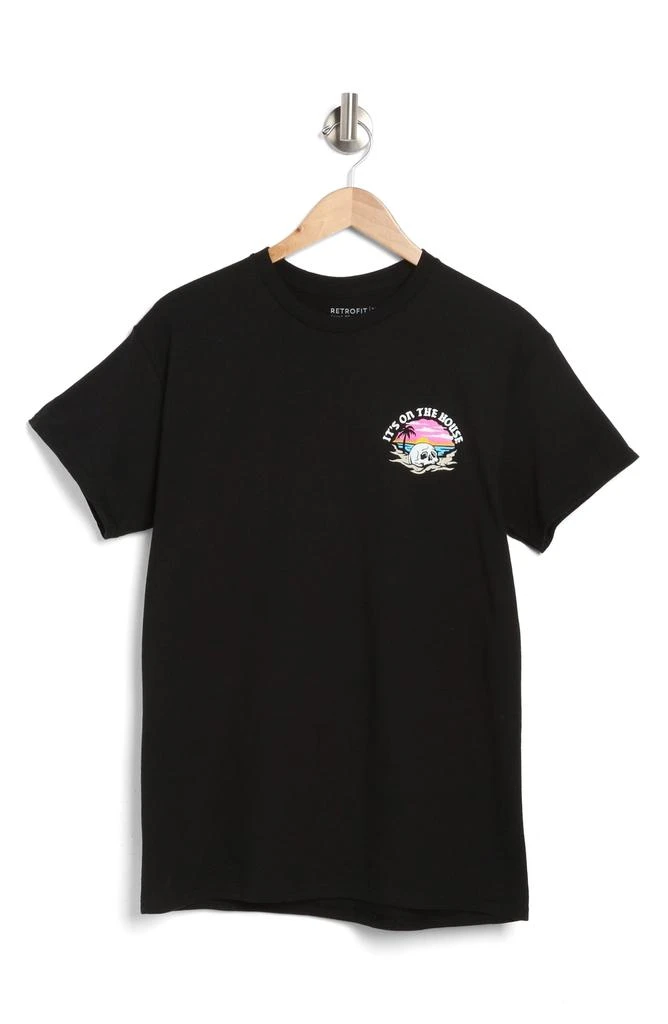 RETROFIT Its on the House Cotton Graphic T-Shirt 3