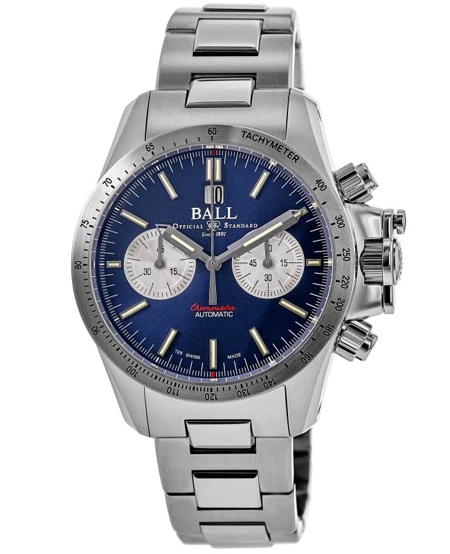 BALL Watch Ball Engineer Hydrocarbon Racer Chronograph Blue Dial Steel Men's Watch CM2198C-S2CJ-BE 1