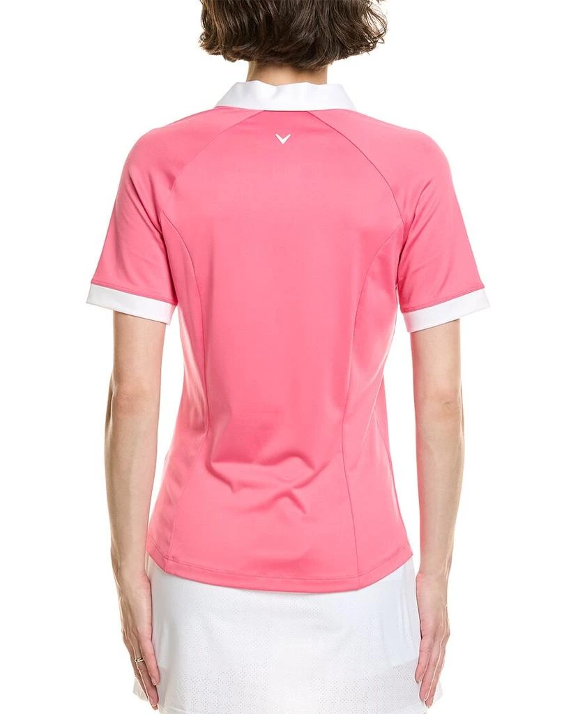 Callaway V-Placket Colorblock Polo Shirt 2