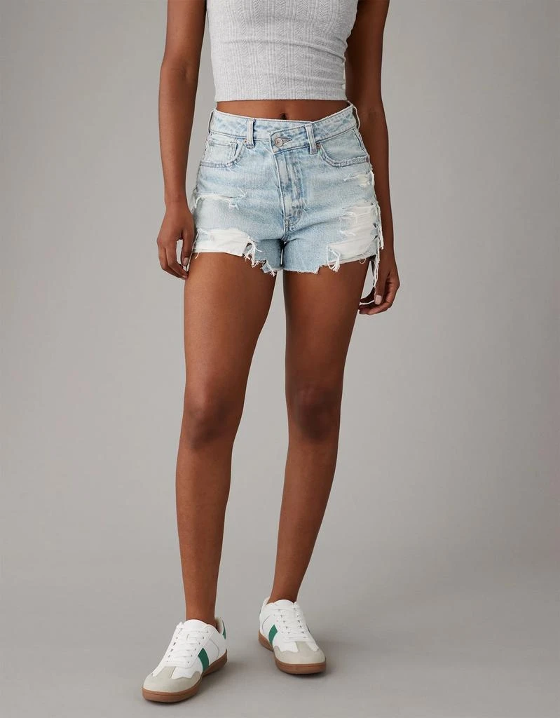 AE AE Strigid Denim Mom Short 1