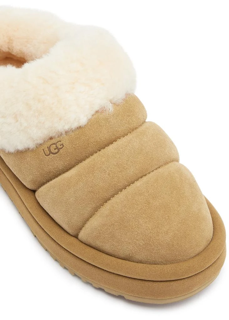 UGG KIDS Tazzlita shearling-trimmed suede slippers (IT31-IT38) 4