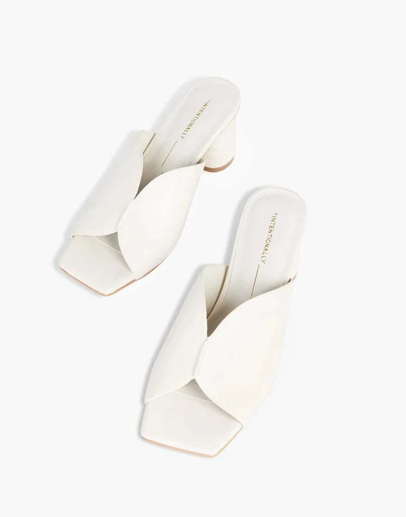 Madewell Intentionally Blank Leather Kamika Mules 1