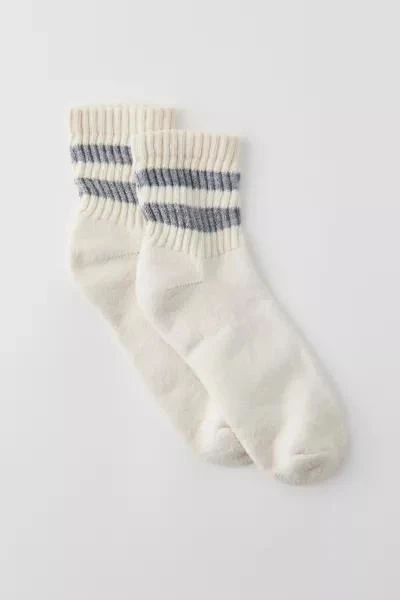 American Trench American Trench Mono Striped Quarter Crew Sock 1