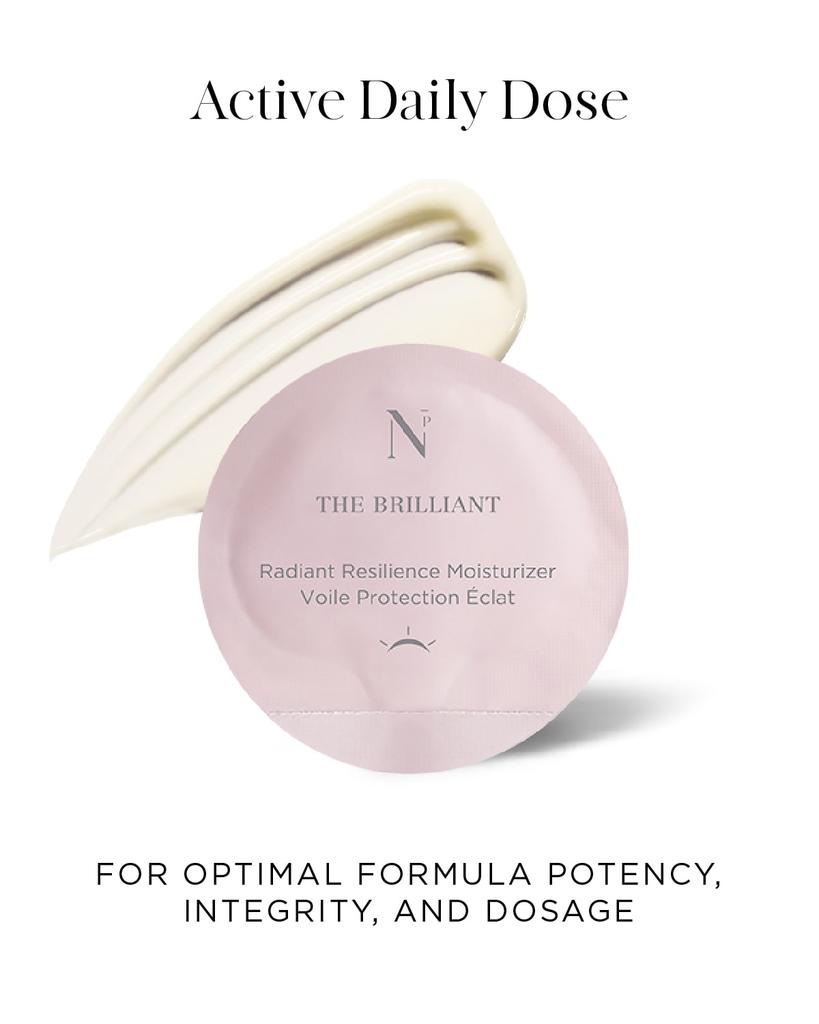 NOBLE PANACEA The Brilliant Radiant Resilience Moisturizer, 30 Dose Refill