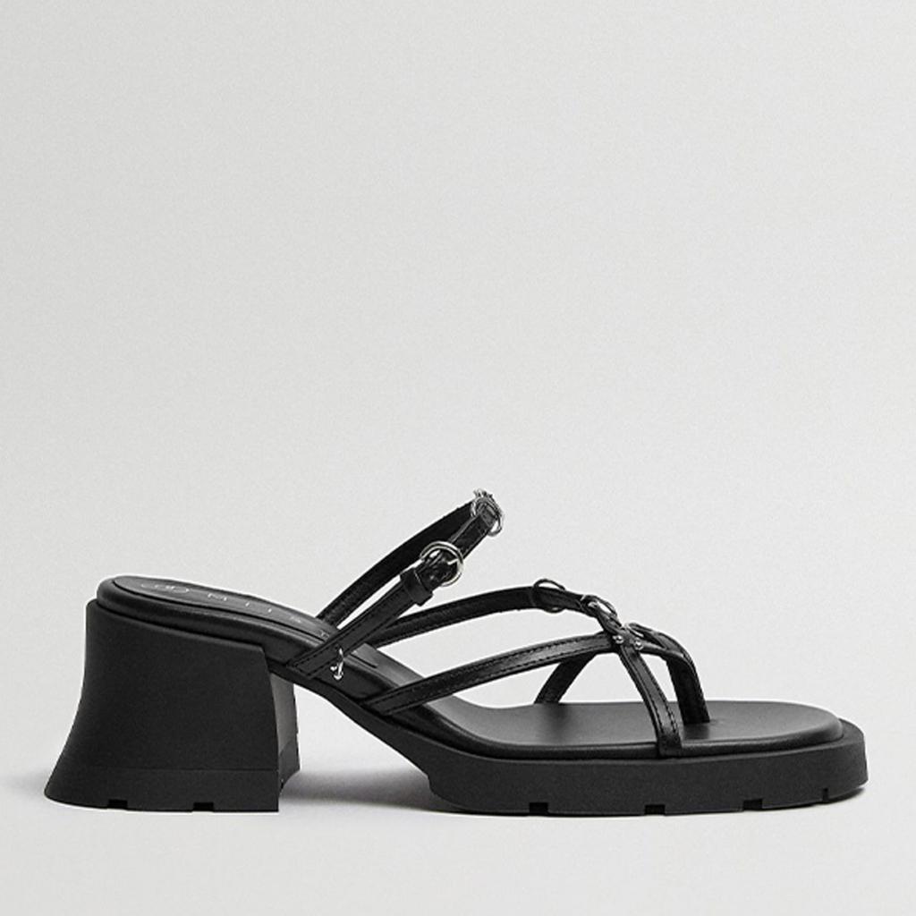 E8 by Miista E8 by Miista Women's Jaslene Leather Heeled Sandals