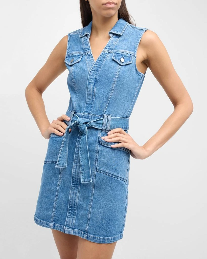 Kelsee Belted Denim Mini Dress  On Sale Now with Up to 61% Off | Discover  Exclusive Deals & Savings at BeyondStyle  Authentic Paige women's clothing| dresses|women|Women with Limited-Time Discounts, Free Shipping,
