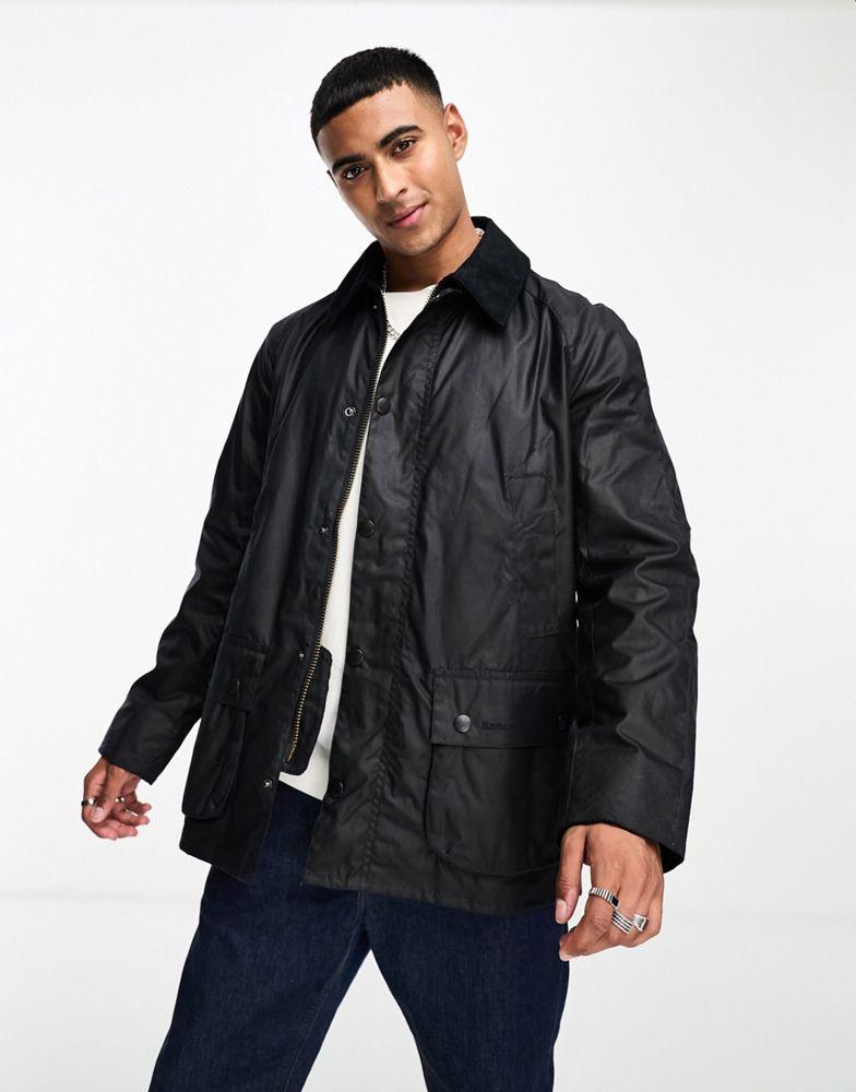 Barbour Barbour Ashby wax jacket in dark navy Jackets Free Shipping BeyondStyle