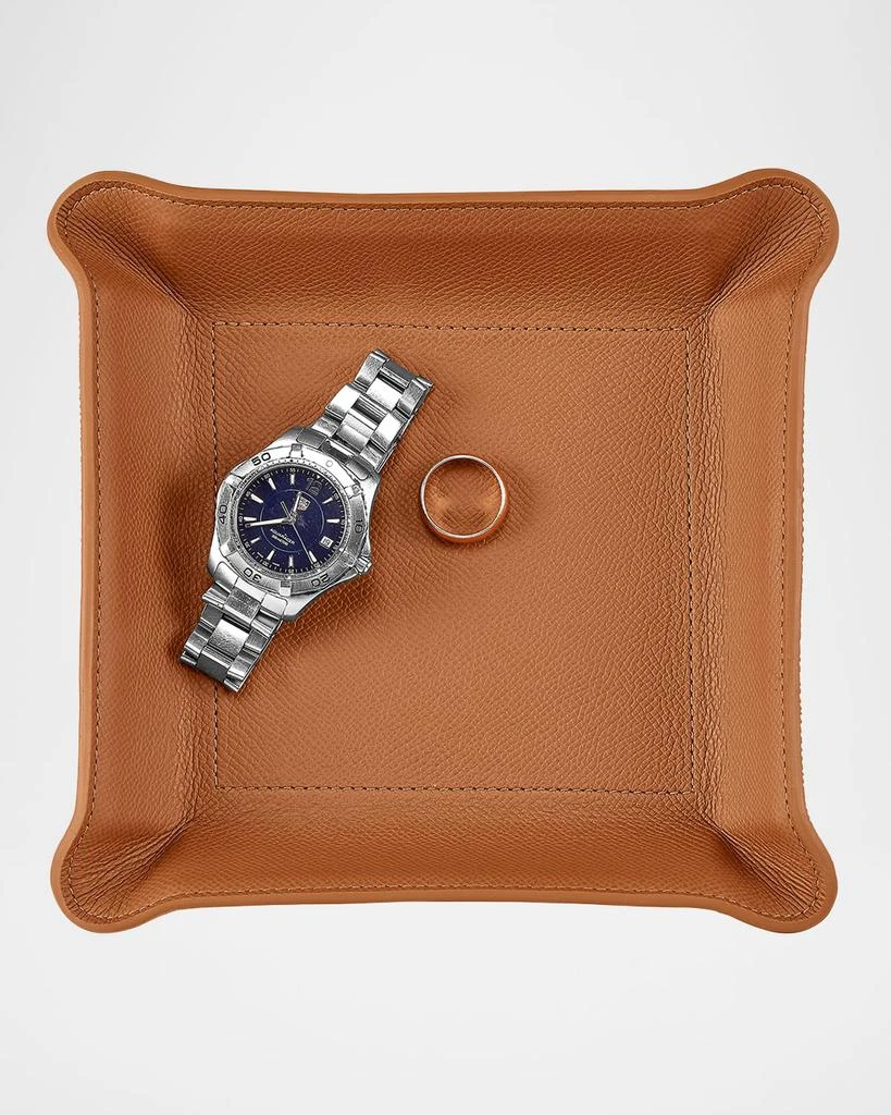 Graphic Image Men's Leather Catchall Tray 3