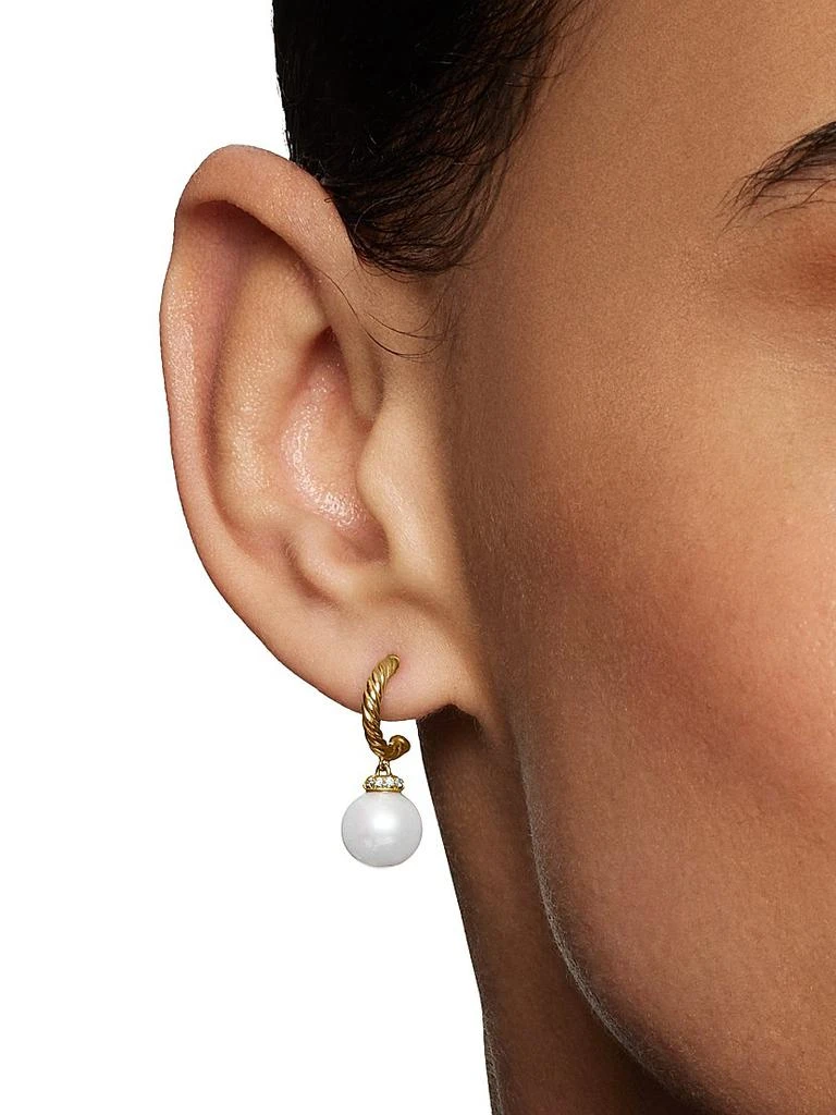Shop Solari Drop Earrings in 18K Yellow Gold on Sale at