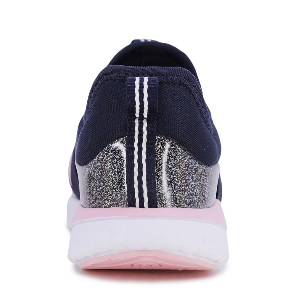 Nautica Toddler Girls Slip-On Glitter Pop Tuva Athletic Sneaker 4