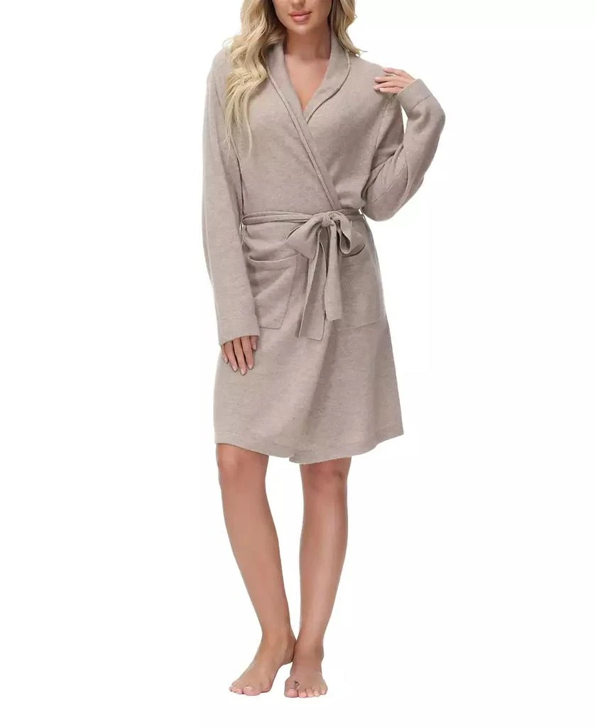 INK+IVY Women's Cashmere Robe 2