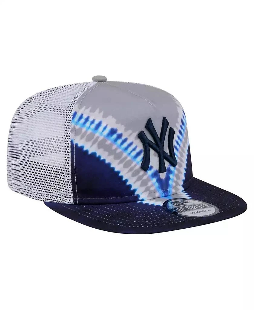 New Era Men's New York Yankees Tie-Dye Golfer Trucker Adjustable Hat 3