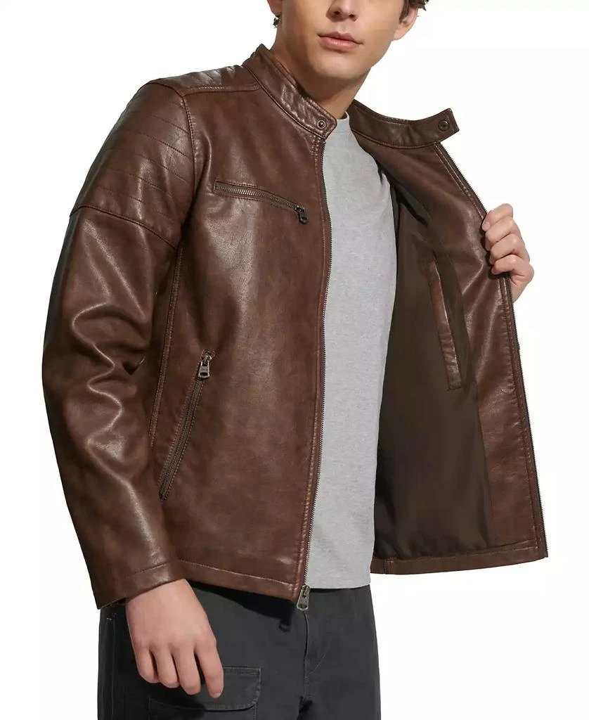 Levi's Men's Faux Leather Racer Jacket 1