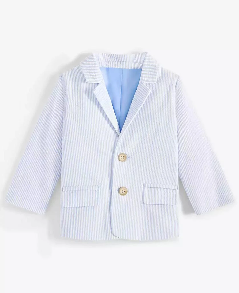First Impressions Baby Boys Seersucker Blazer, Exclusively at Macy's 2