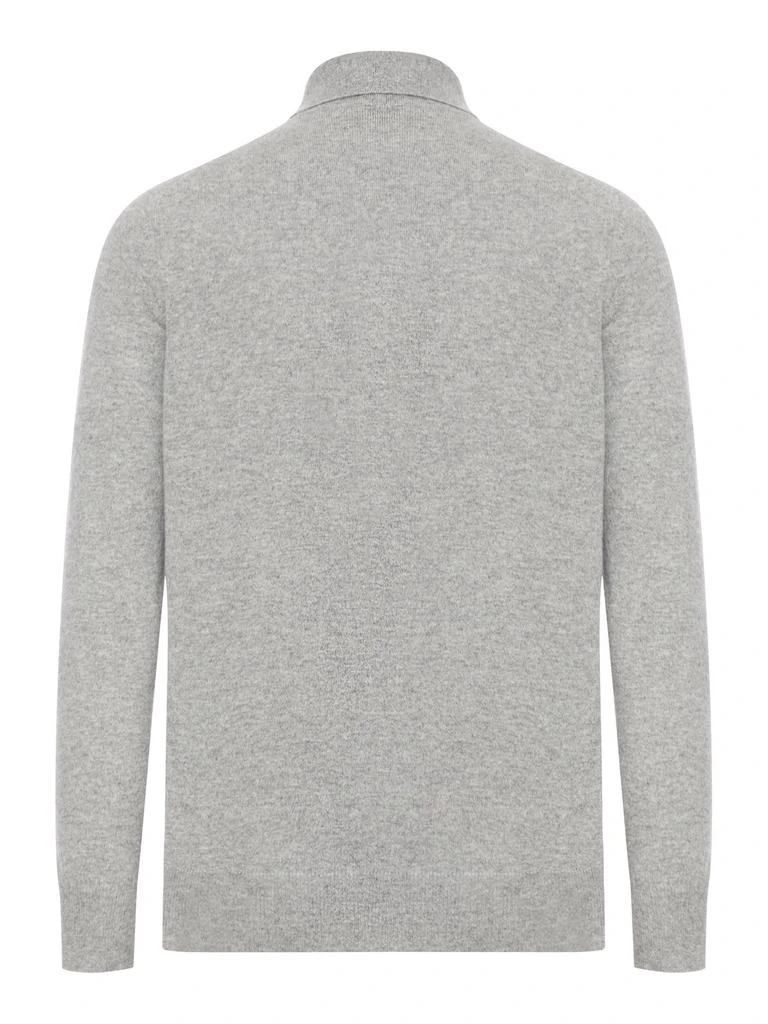 Brunello Cucinelli Brunello Cucinelli Long Sleeved Knitted Polo Top 2