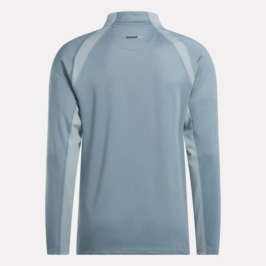 Reebok Men
s Long Sleeve Aero Flex 1/4 Zip Pullover Top 5