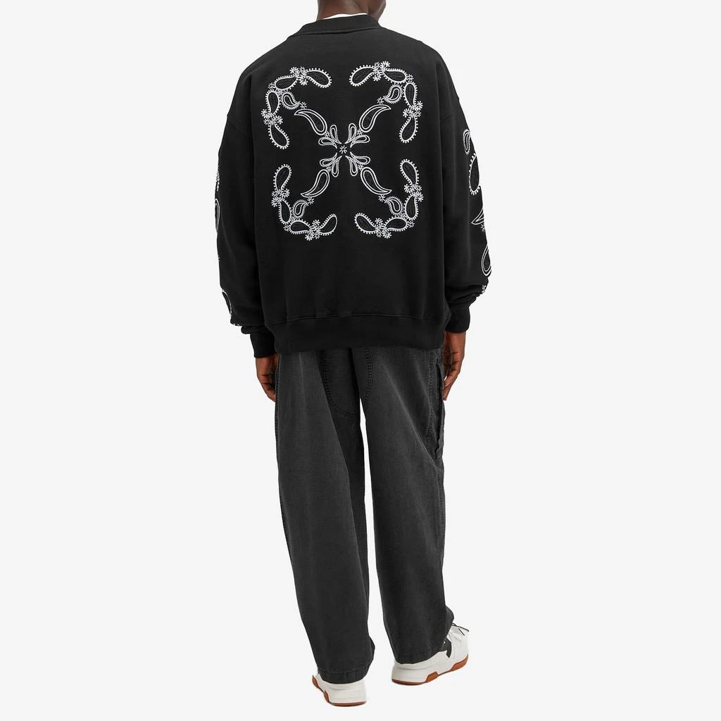 Off-White Off-White Bandana Arrow Crew Sweat 4