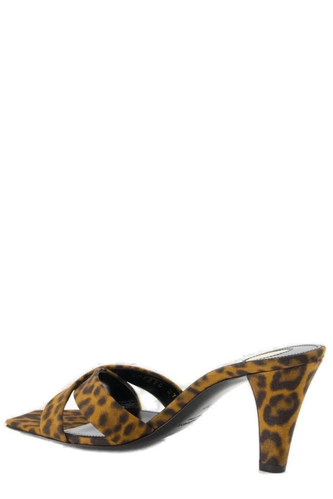 Yves Saint Laurent Saint Laurent Jill Leopard Mules 3