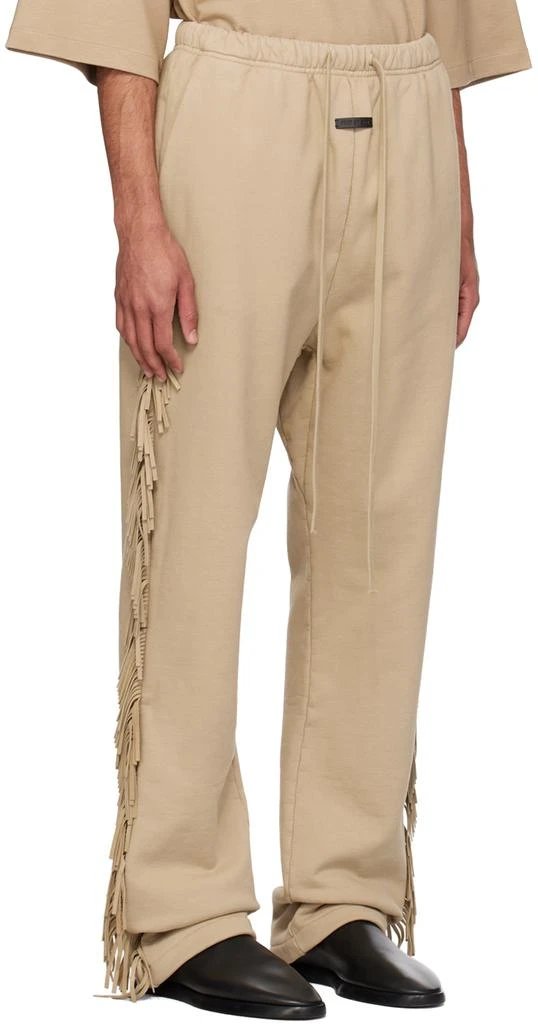 Fear of god Beige Fringe Sweatpants 2