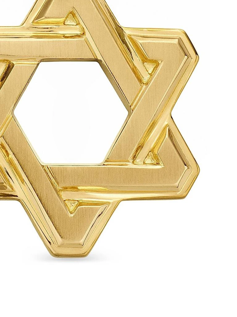 David Yurman Deco Star of David Pendant in 18K Yellow Gold, 24MM 5