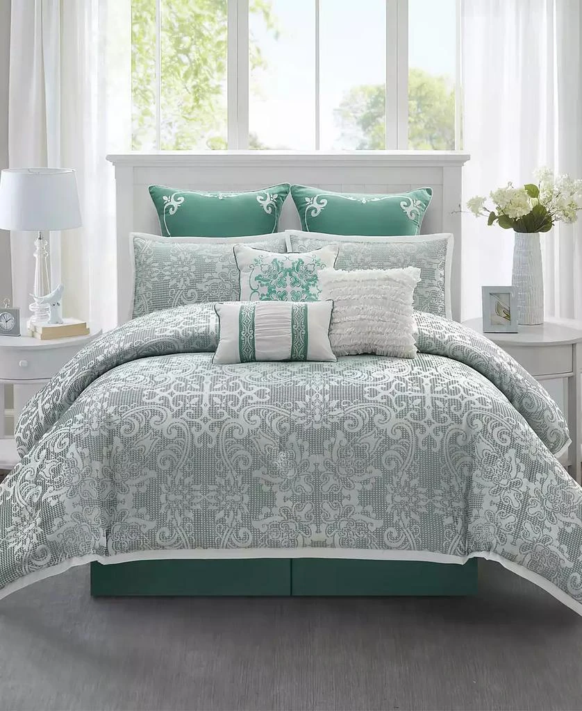 Stratford Park Barvina Damask 9-Pc. Comforter Set 1
