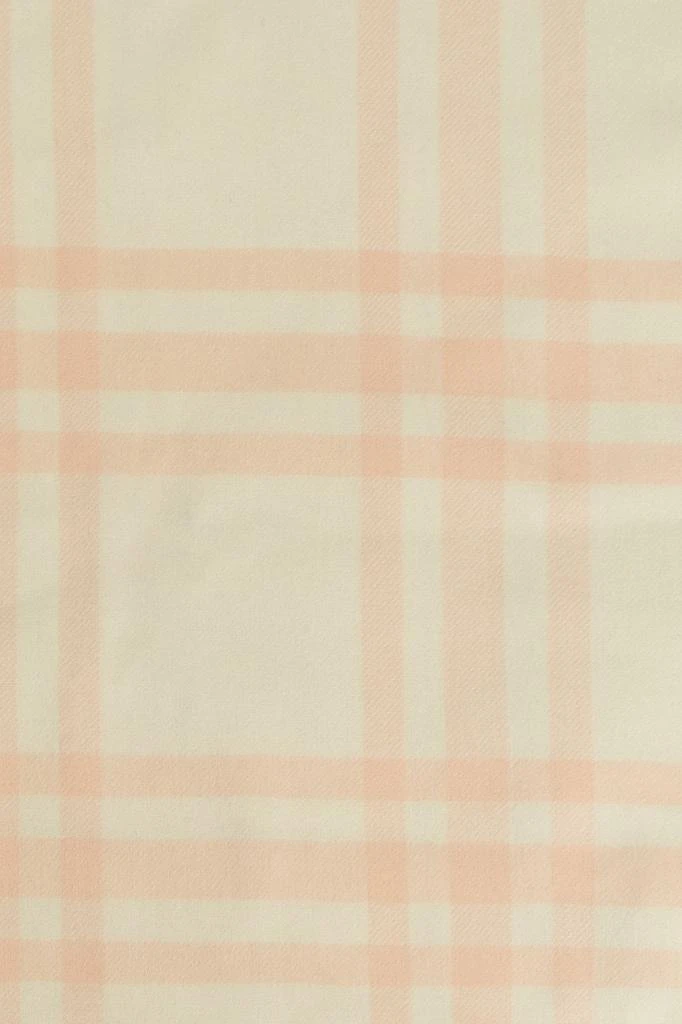 Burberry Burberry Kids Checked Fringed Blanket 3