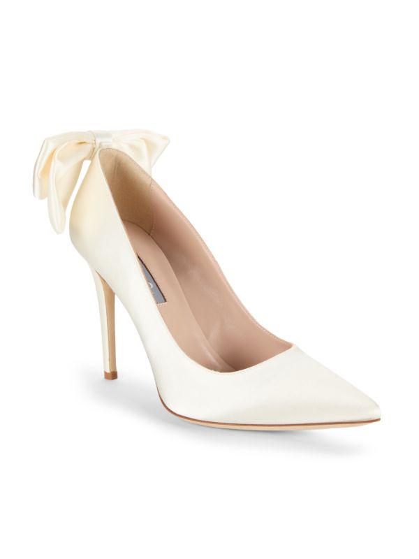 SJP by Sarah Jessica Parker Lucille Satin Bow Pumps