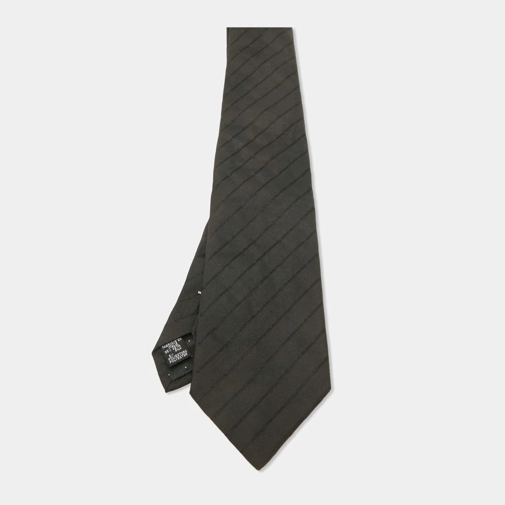 Givenchy Givenchy Black Patterned Silk Tie 1