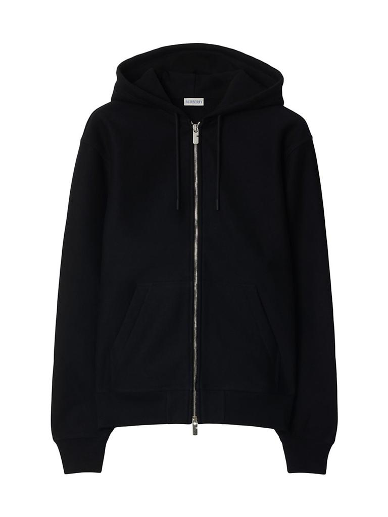 Shop Oversized Logo Full-Zip Hoodie on Sale at BeyondStyle