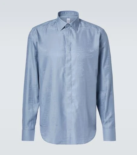 Berluti Scritto Andy silk and cotton shirt 1
