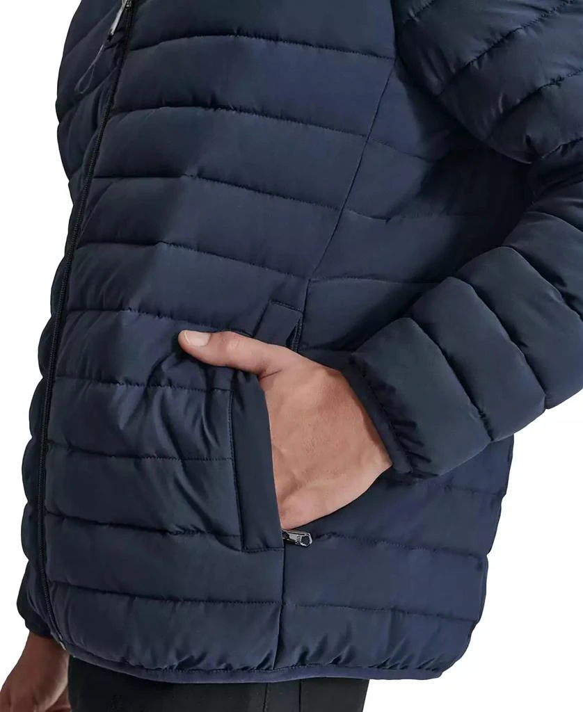 DKNY Men's Quilted Fleece-Lined Full-Zip Puffer Jacket 5