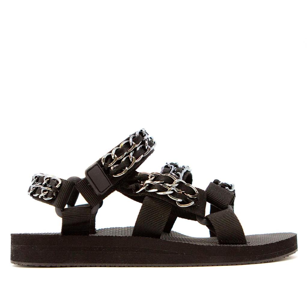 Arizona Love Women's Trekky Chain Sandals In Trio Chain