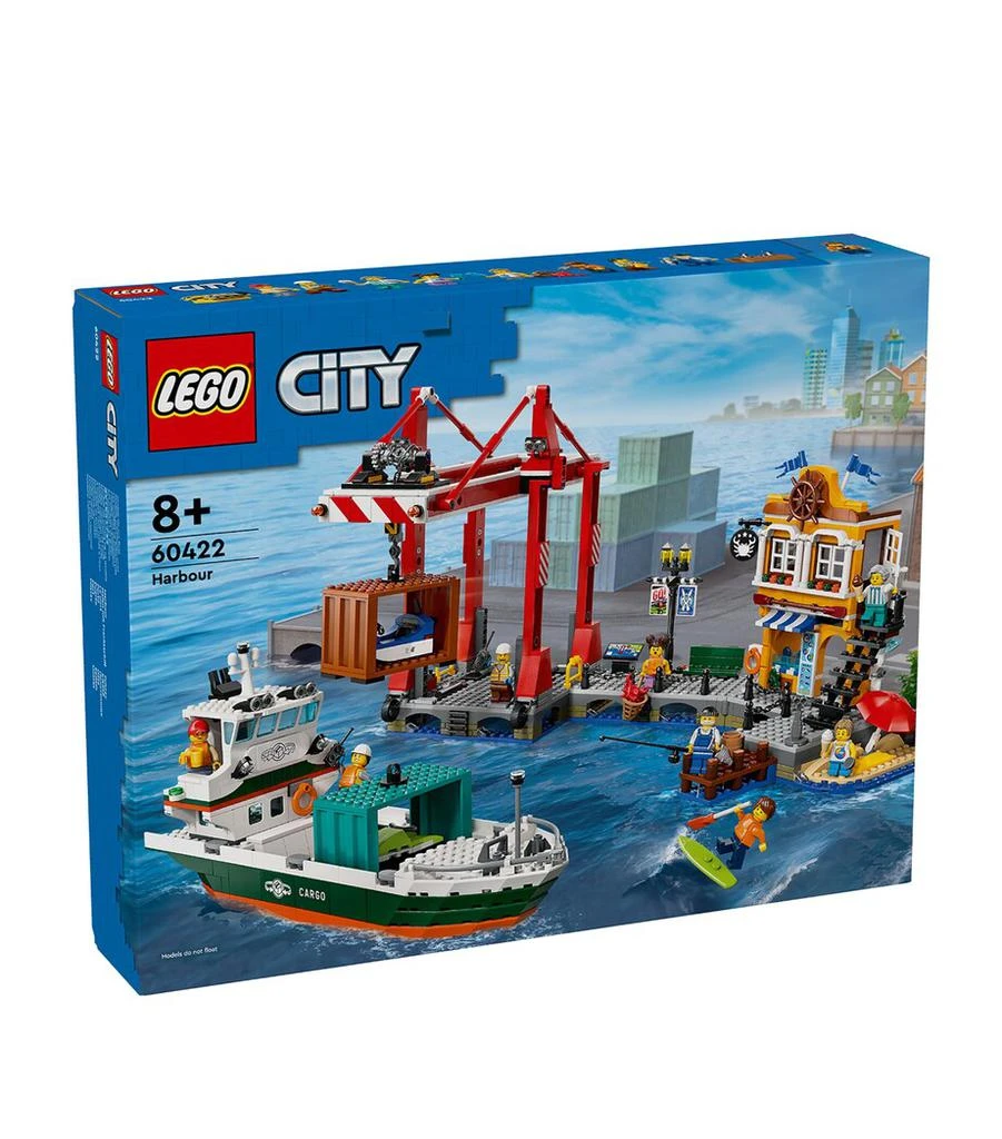 LEGO City Seaside Harbour with Cargo Ship 60422 1