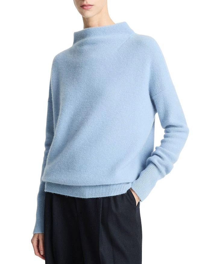 Vince Boiled Cashmere Funnel Neck Sweater 3