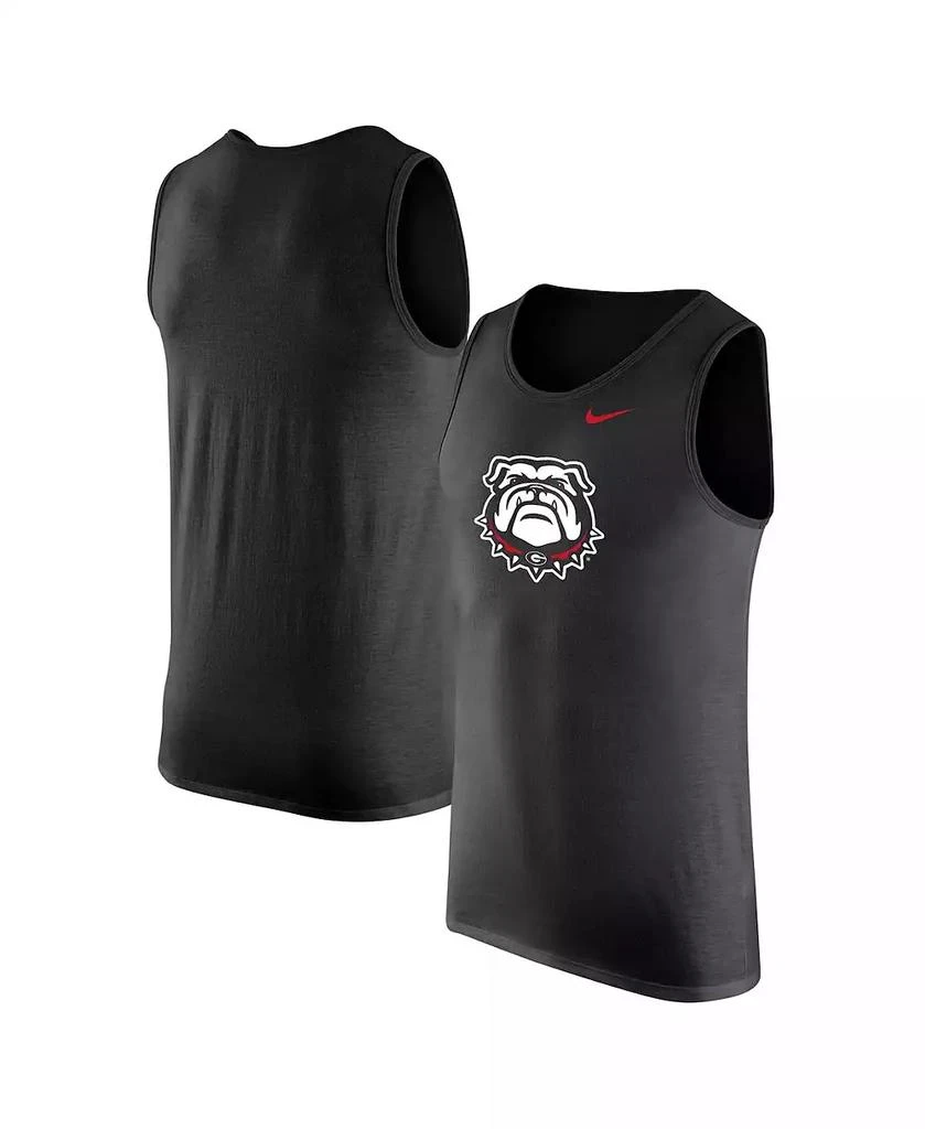 NIKE Men's Black Georgia Bulldogs Tank Top 1