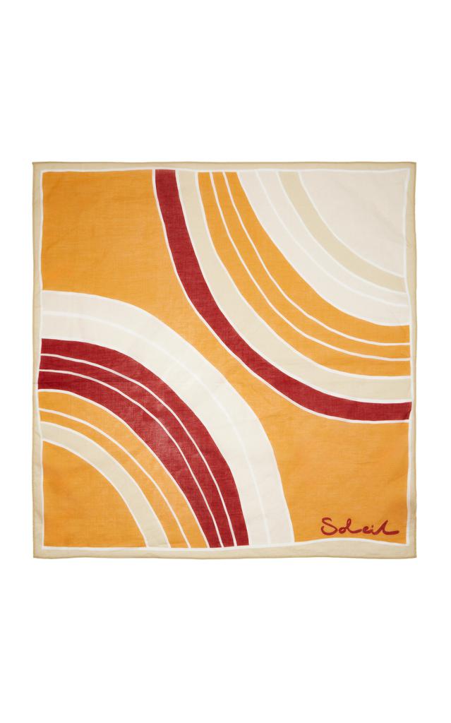 Soleil Soleil Soleil Soleil - Exclusive Scarf - Orange - OS - Moda Operandi