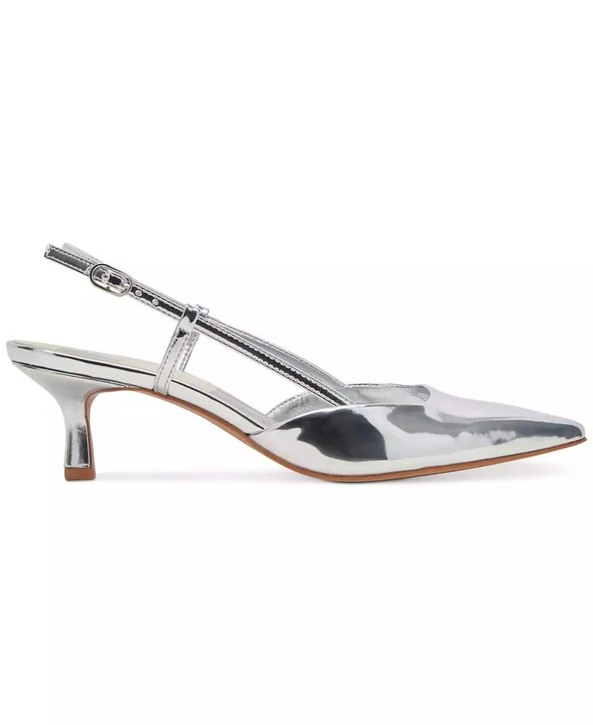 Dolce Vita Women's Odela Pointed-Toe Slingback Kitten-Heel Pumps 2
