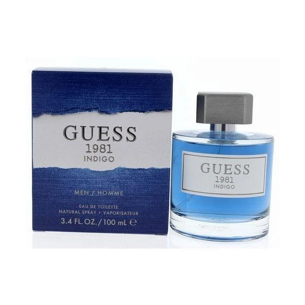 GUESS 1981 Indigo for Men Eau de Toilette Spray 3.4 oz 1