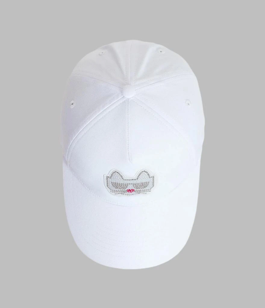 Karl Lagerfeld Paris EMBELLISHED CHOUPETTE BASEBALL CAP 3