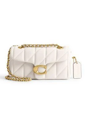 Coach Quilted Tabby Shoulder Bag 20 With Chain 1