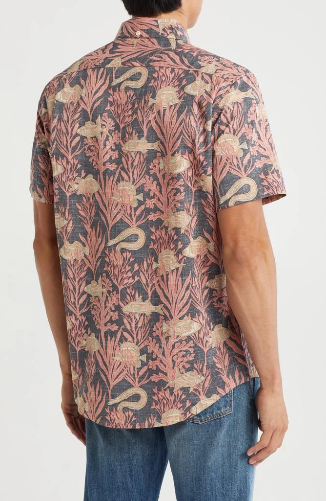 Reyn Spooner Aloha Kai Tailored Fit Short Sleeve Button-Down Shirt 2