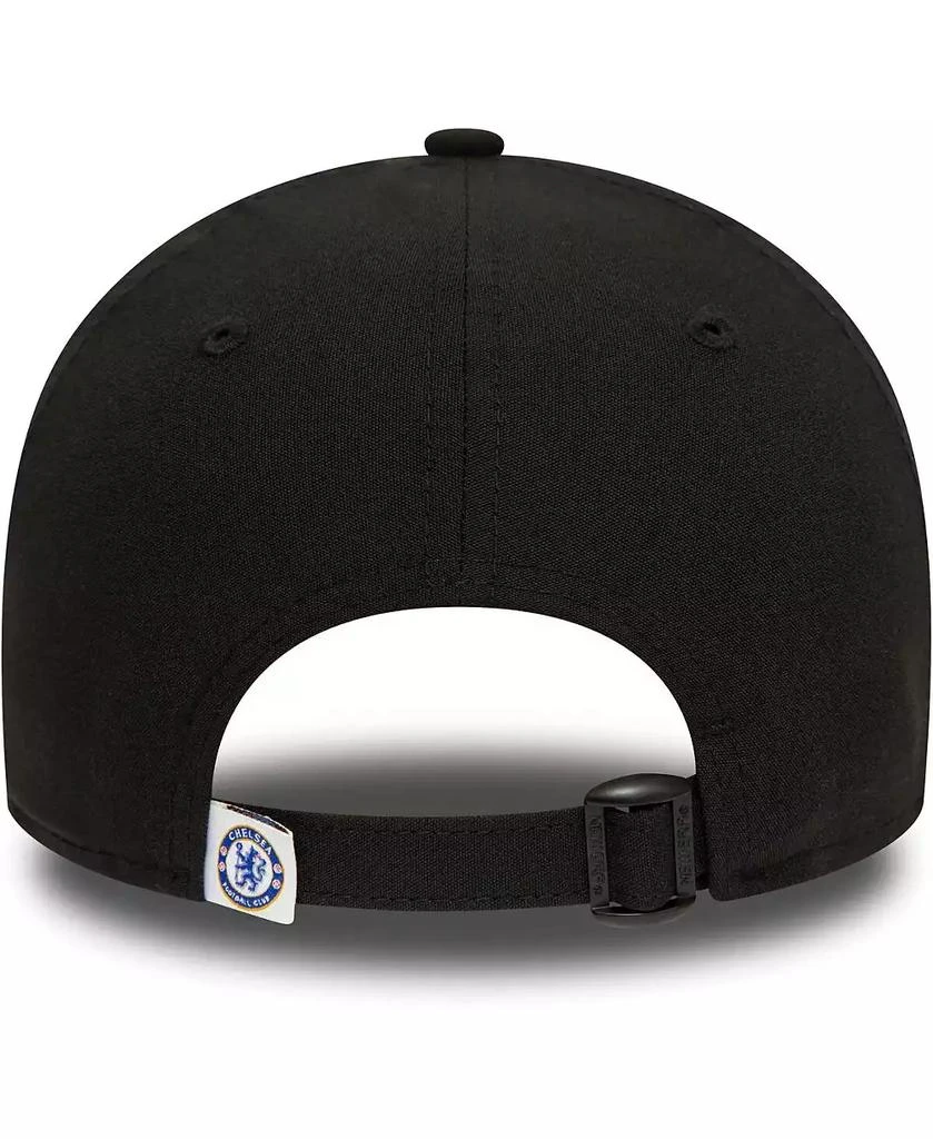 New Era Men
s Black Chelsea Wordmark 9FORTY Adjustable Hat 2