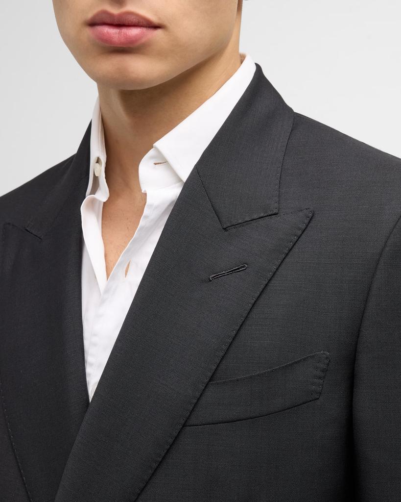 TOM FORD Men's Atticus Double-Breasted Solid Suit