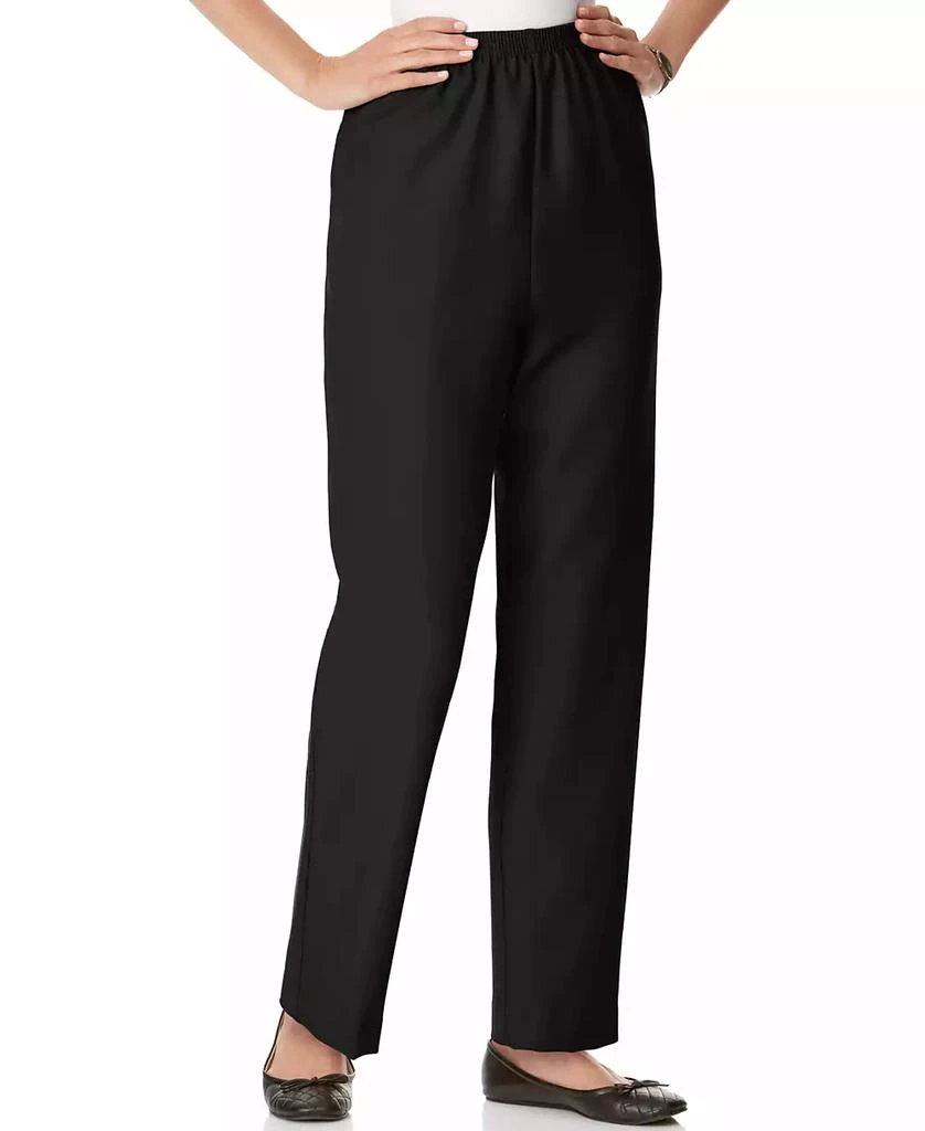 Alfred Dunner Classics Pull-On Straight-Leg Pants 1