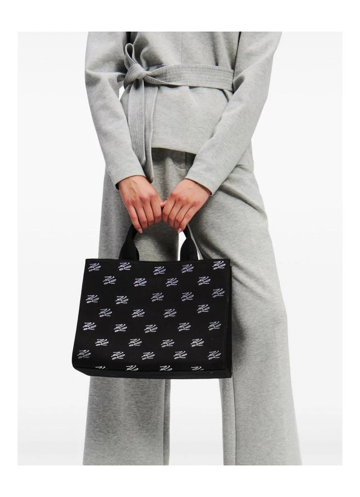 Karl Lagerfeld Paris K Autograph Square Medium Tote 2
