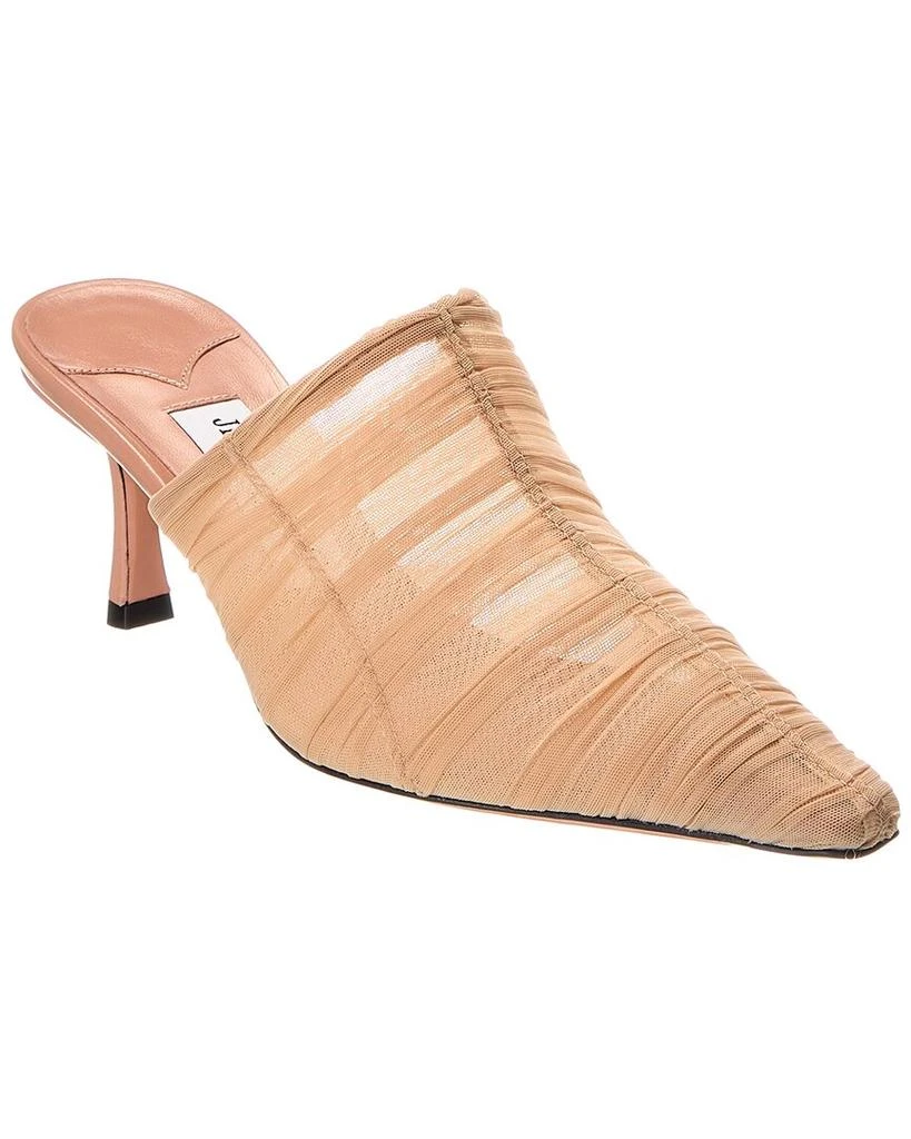 Jimmy Choo Lotta 65 Ruched Tulle Mule 1