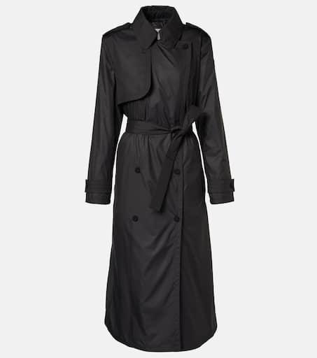 Moncler Barbetane down trench coat - Coats - Free Shipping